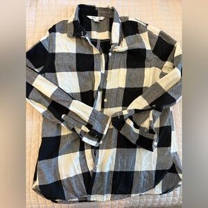 Old Navy Buffalo Check Flannel Shirt